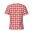 thumbnail image 6 of Qekee Canada Classic Fit T-Shirt Men's Shirt Men's Tight Short Sleeves for Exercise, Running, Mountaineering - Canada, 6 of 9