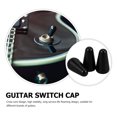 thumbnail image 3 of unbranded 3Ud Tapas De Perilla Metálica Para Guitarra Eléctrica Color Negro Accesorios Duraderos, 3 of 8