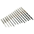 thumbnail image 4 of Twist Drill Bit, 1/4in Hex Shank 13Pcs Fast Change Drilling Bits Wide Application 135 Split Point 1.5-6.5mm  For Plastic, 4 of 8