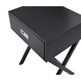 thumbnail image 3 of Bika Home Furniture M180426-1-B X- Frame End Table, Black - 25.75 x 18.9 x 15.75 in., 3 of 6