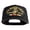 Black, variant on U.S. Marine Corps Vietnam 1959 1975 Patched Solid Cotton Twill 5 Panel Prostyle Snap Cap - Black OSFM