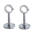 thumbnail image 4 of MasteelfCA 2 Pcs support de Tringle de Garde-Robe support de tube de Garde-Robe support de Tringle à Vêtements - 25MM, 4 of 7