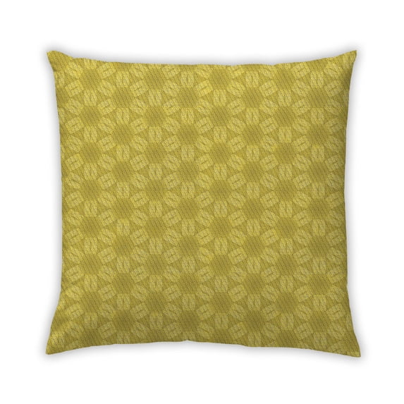 Ahgly Company Outdoor Square Contemporary Throw Pillow, 18 inch by 18 inch
