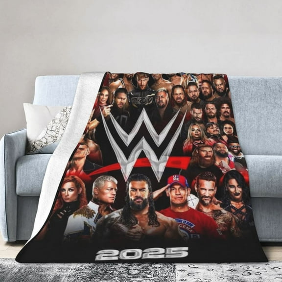 Roman Reigns Blanket, Super Soft Throw Blanket, Cozy Flannel Blankets For Boys Girls, Warm Blankets For Couch Sofa Bed, 40"X30"