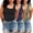 #13:3 Pack, Black/Navy Blue/Green, variant on Cadmus 5 Pack Crop Tank Top for Women Ribbed Dry Fit Gym Shirts Racerback Yoga Tank Top Undershirts, Beige - Brown / Light Blue / Bright Red / Coffee Color / Black,#02,X-Large