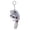 Gray, variant on Plush Keychain Lovely Pendant Keyring Hanging Ornament Keys Holder Backpack Handbag Charm for