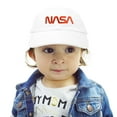 thumbnail image 5 of DALIX NASA Red Worm Infant Hat Baseball Cap Girls Boys in White, 5 of 5