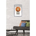 thumbnail image 2 of NBA Indiana Pacers - Drip Basketball 21 Wall Poster, 14.725" x 22.375", Framed, 2 of 3