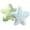 Blue+green, variant on 2-Pack Star Throw Pillows, Ultra Soft Plush Couch Pillows for Bedroom Sofa Decor