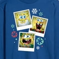 thumbnail image 3 of SpongeBob SquarePants - Christmas Photo Collage - Men's Long Sleeve T-Shirt, 3 of 6