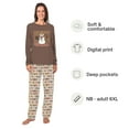 thumbnail image 2 of Snowman Howdy Matching Christmas Pjs For Family And Dog, Cowboy Pajama Set, Size NB to Men 6XL, 2 of 7
