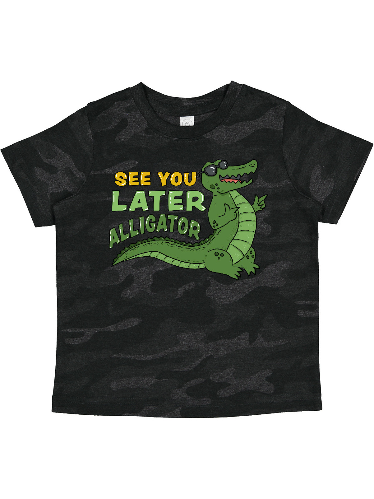 Inktastic See You Later Alligator With Black Sunglasses Toddler T Shirt Walmart Com Walmart Com