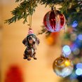 thumbnail image 4 of Ndcxsfigh Adorno navideño para perro dibujos animados acrílico para perro suministros para fiesta en casa (E-1), 4 of 5