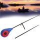 thumbnail image 4 of Sonducket Juego de pesca de 4 Uds ABS, cañas de alta estabilidad resistentes a desgarros, excelente palo de invierno vivo para exteriores, Pescar, 4 of 6