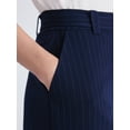 thumbnail image 4 of Free Assembly Women's and Women's Plus High Rise Wide Leg Belted Trousers, 32" Inseam, Sizes 0-26, 4 of 5