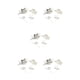 thumbnail image 1 of Sonducket 4 Uds. De peinetas de flores para boda, conjunto de tocados elegantes para niñas, tocado de novia, adorno de vestir para mujer, blanco Type2 NO2, 1 of 6