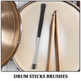 thumbnail image 3 of ADDHAT 1Par Drumsticks Mallets Con Mango Ergonómico Para Uso En Cajón Y Batería Acústica, 3 of 8