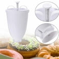thumbnail image 2 of Jinsinto One hand Donut Maker Donut Kitchen Pastry Making Bake Ware DIY Baking Tool (1 PCS, White), 2 of 4
