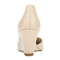 thumbnail image 2 of Kenneth Cole New York Womens Ellis Leather Slip On D'Orsay, 2 of 3