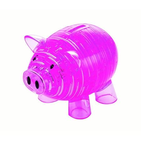 Deluxe 3D Crystal Puzzle – Piggy Bank