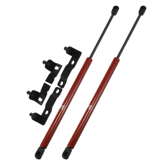 2pcs Front Hood Gas Struts Shocks Lift Supports for ISUZU D-Max 2005-2012 for Rodeo RA 2002-2011 Red