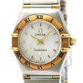 thumbnail image 1 of Pre-Owned OMEGA Constellation MOP 18K Gold Steel Ladies Watch 1362.70 Polished, 1 of 8
