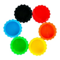 KONTONTY 6pcs Reptile Bowl Silicone Food And Water Feeding Container Tiny Reptile Feeding Bowl Basin Turtle Scorpion Water Cups 3cm