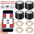 thumbnail image 1 of Bluetooth Tire Pressure Monitoring System Wireless APP Tire Pressure Monitor Temperature Display Tyre Pressure Alarm Sensor for Motorcycle Car RV Support iOS and Android, 1 of 8
