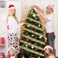 thumbnail image 2 of 5m Led Double Luminous Ribbon String Lights Christmas Tree Decoration,gold warm lamp, 2 of 7