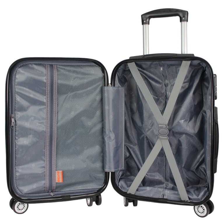 Dejuno Impact Hardside 3-Piece Spinner Luggage Set - Green