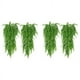 thumbnail image 1 of 4 Paquetes Plantas Colgantes Artificiales Decoración de Pared de Hojas de Hiedra Falsa para Interior Al Aire Libre, Decoración del Hogar con Vegetación Vid de Imitación, 1 of 5