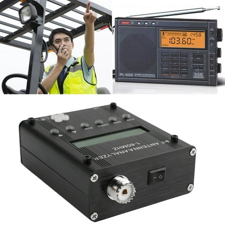 Shortwave Meter,Ymiko MR300 Digital Shortwave Antenna Analyzer Meter Tester 1-60M For Ham