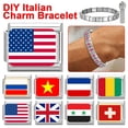 thumbnail image 2 of Bracelet Modulaire Italien - Design Interchangeable, Acier Inoxydable, Longueur Ajustable, 2 of 7