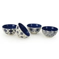 thumbnail image 2 of Signature Housewares Blue Print Bowls (Set of 4), 2 of 2