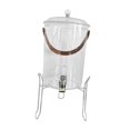 thumbnail image 1 of Dispensador de bebidas tipo tarro con asa y soporte, cubo dispensador de bebidas Cúpula y M, 1 of 9