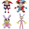 thumbnail image 1 of The Amazing Digital Circus Plush,4pcs Pomni Plushies Toy Gift, Cute Stuffed Figure Doll for Kids and Adults, Birthday Halloween Christmas Choice for Boys Girls, 1 of 7