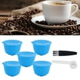 thumbnail image 1 of Coffee Capsule Filter Cup Kit Stainless Steel Capsule  Coffee Supply for Home Office, 1 of 7