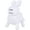 White Gubby # C, variant on Two Time Stuffed Toy, 8.6 Inches Forsaken Game Plush Toy, Two Time Plush Soft Stuffed Figure Forsaken Doll, Halloween Christmas Birthday Gifts for Boys Girls
