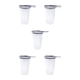 thumbnail image 1 of maskred Collapsible Water Bottle Running Easy To Store Easy To Clean Water Bottles Bright Moon White 200ml 5Set, 1 of 6