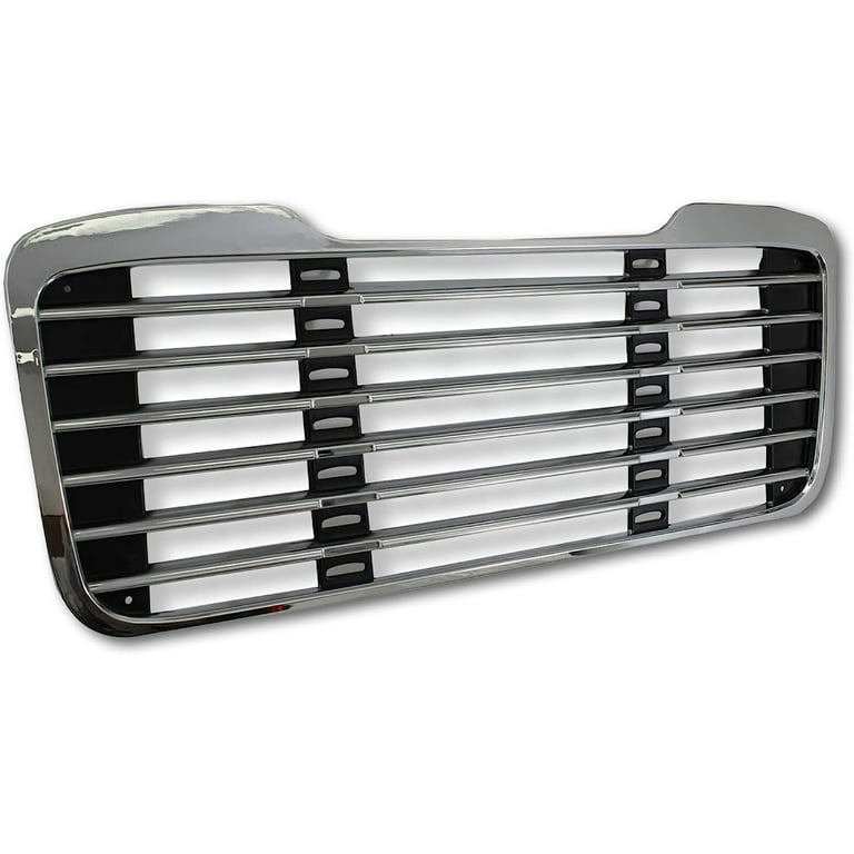 Black Steel Bumper Center and Grille for Freightliner M2 Business 