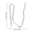 thumbnail image 2 of 100 Pcs Iron S-Shape Curtain Hanging Hooks Curtain Auxiliary Accessories, 2 of 7