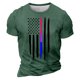 thumbnail image 1 of Camisetas de Manga Larga para Hombres Imprimir Casual Cuello Redondo Camiseta de Manga Corta, Camisetas de Manga Larga para Hombres Algodón, 1 of 4