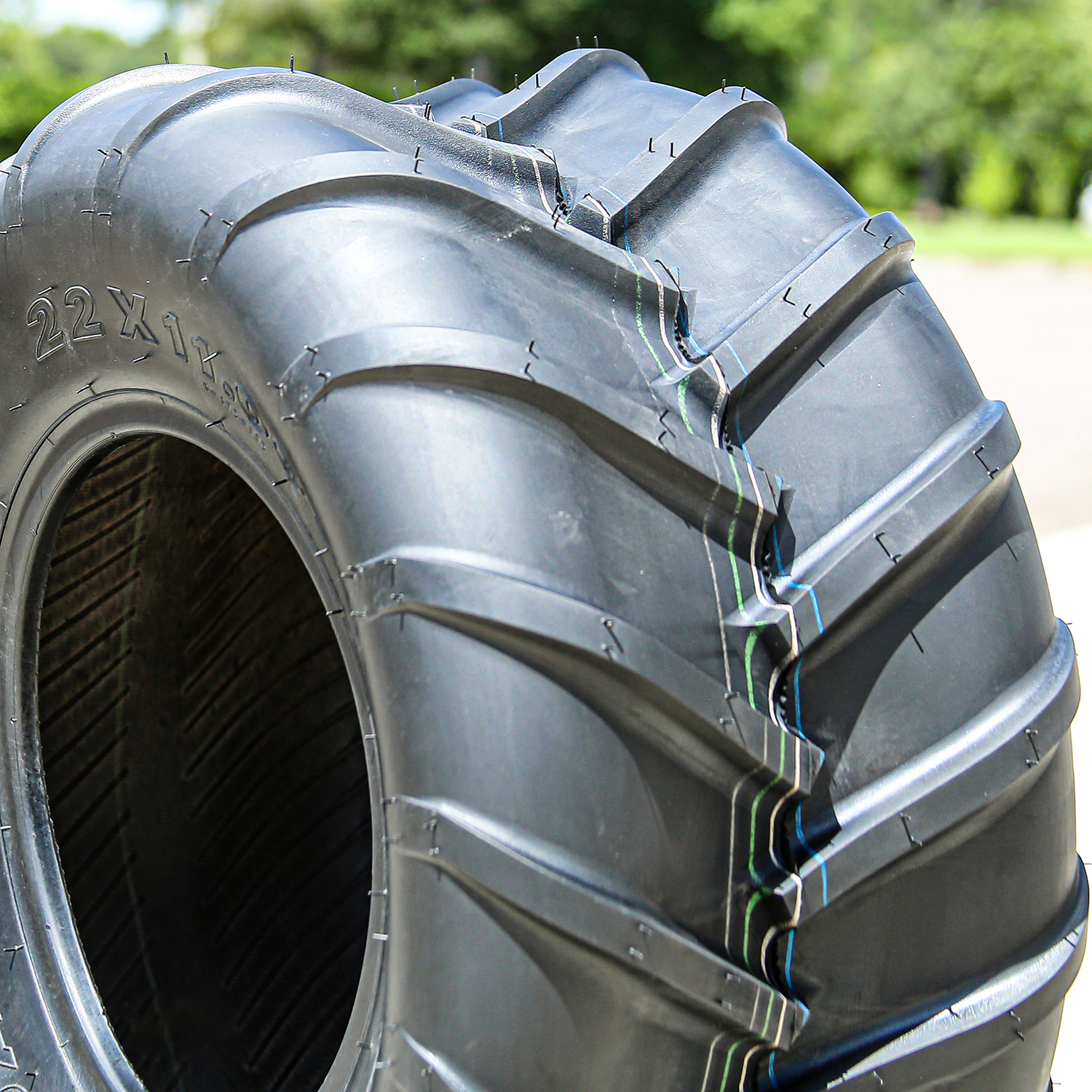 Kenda K472 22X11.00-10 4 Ply Lawn & Garden Tire, All Season