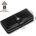 thumbnail image 3 of LAICAIW Women's Wallet Genuine Leather RFID Blocking Large Capacity Trifold Ladies Wallet, 3 of 6