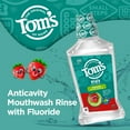 thumbnail image 4 of Tom's of Maine Children's Anticavity Fluoride Rinse Mouthwash, Silly Strawberry, 16 oz. 6-Pack, 4 of 13