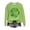 Tops-A397Green, variant on LEKWK St Patricks Day Women Celtic Knot Shamrock Graphic Tees Crew Neck Sweatshirts Casual Tops Beer Mug Print Pub Outfits