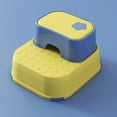 thumbnail image 3 of YAOMOBB Double Step Stool Toddler Step Stool Double Step Toy Storage Function Non Slip Rubber Feet Potty Training Stool for, 3 of 7