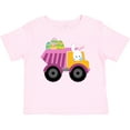thumbnail image 3 of Inktastic Easter Bunny in Dump Truck Delivering Easter Eggs Boys or Girls Baby T-Shirt, 3 of 5