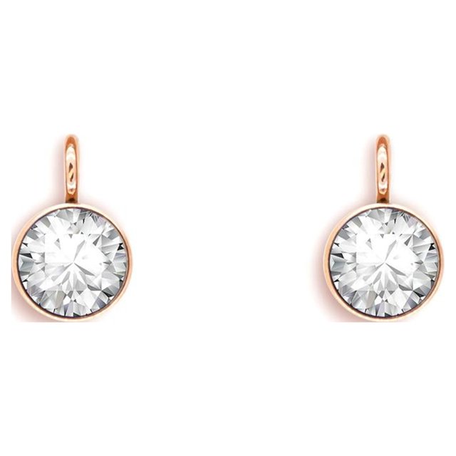 Sonducket Joyas de cristal de piedra natal DIY Accesorios hechos a mano Pendientes de cadena Llaveros Favores Colgantes Regalo Cumpleaños blanco blanco 2Conjunto