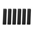 thumbnail image 4 of 6 Piezas de Plástico Negro Clip Slider Keeper Retenedor Gear Tool Se la la adaptaciónción a 2 "debajo d kusrkot Clip de cinturón de peso de buceo, 4 of 5